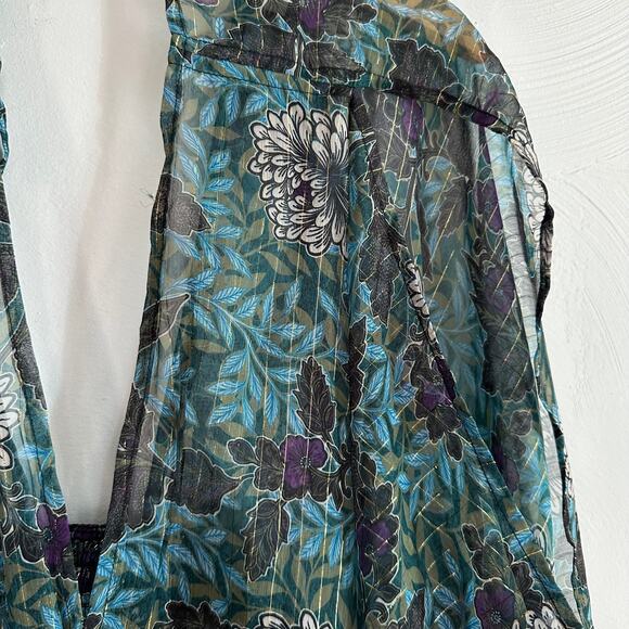 Amoressa by Miraclesuit Rhiannon Tango Floral Mini Beach Coverup Dress - Picture 9 of 10